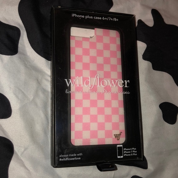 Wild flower case! for iPhone 6+,7+,8+